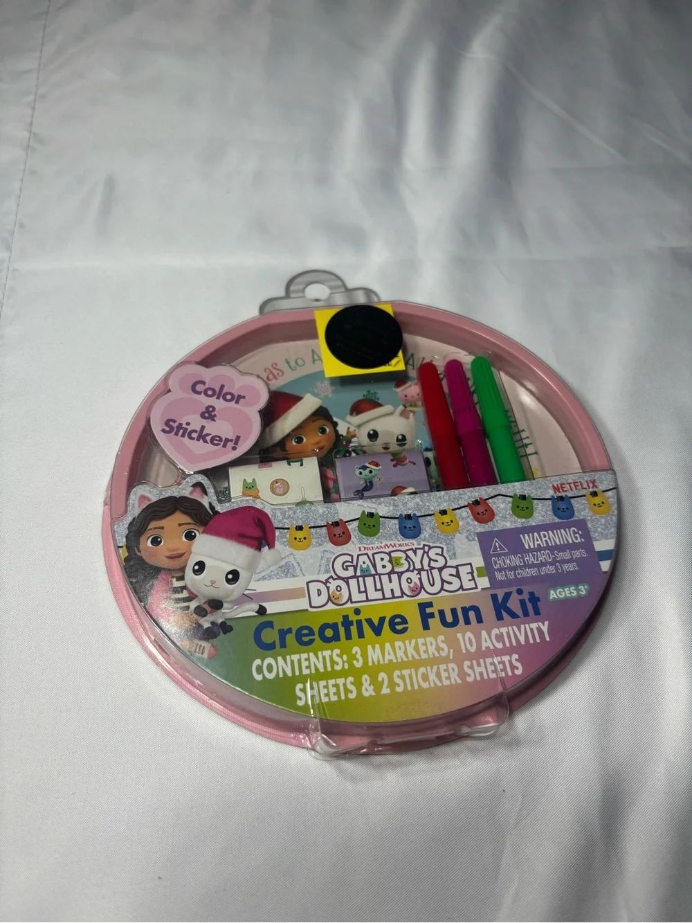 New Gabbys Dollhouse Creative Fun Kit - Pink Christmas